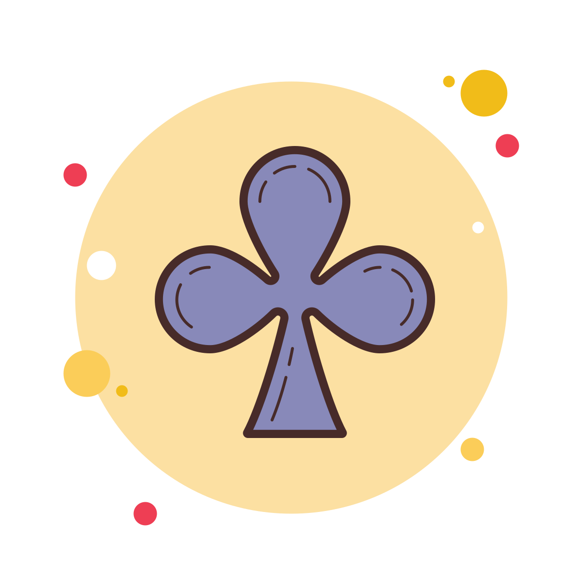 bubbles style clubs icon
