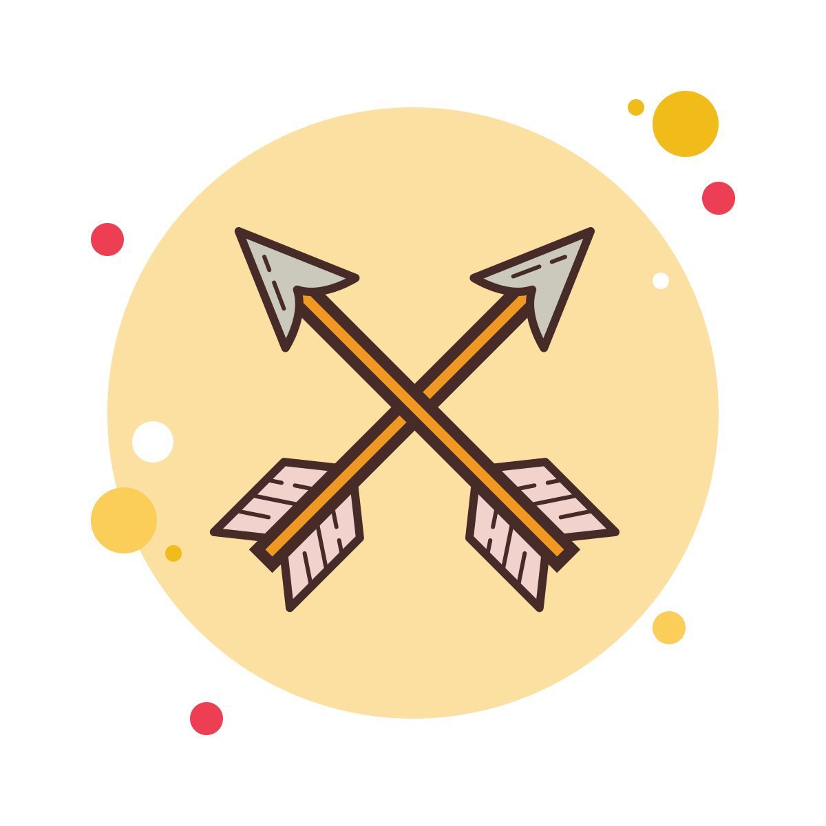 bubbles style flèches icon