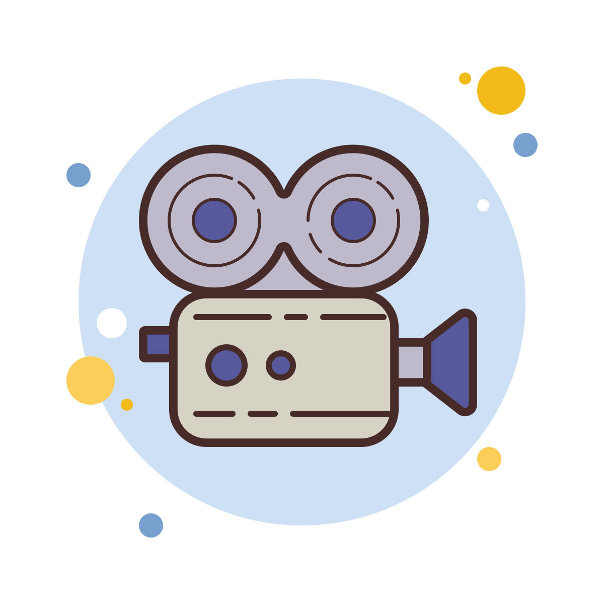 bubbles style documentary icon