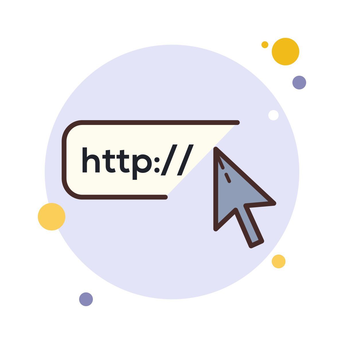 bubbles style website icon