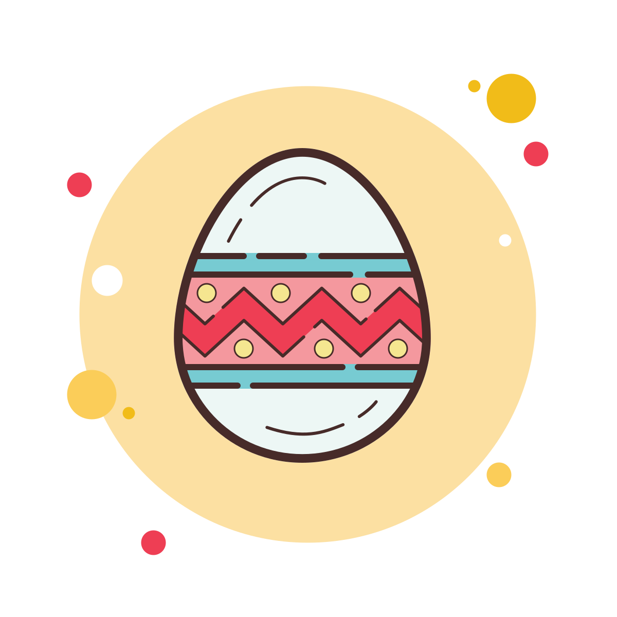 bubbles style easter egg icon