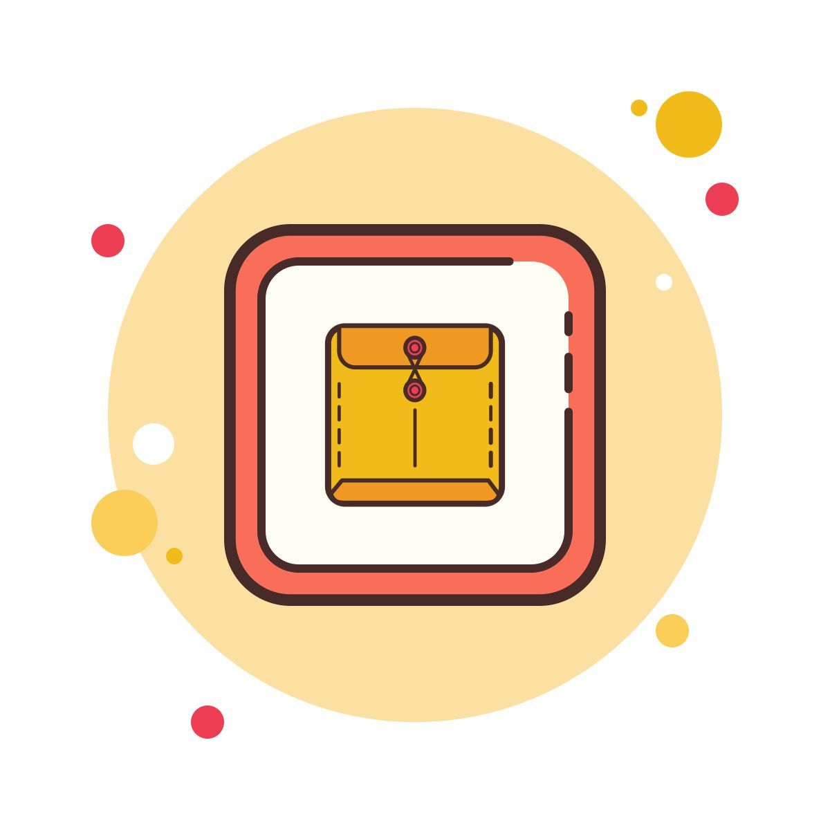 bubbles style message rempli icon