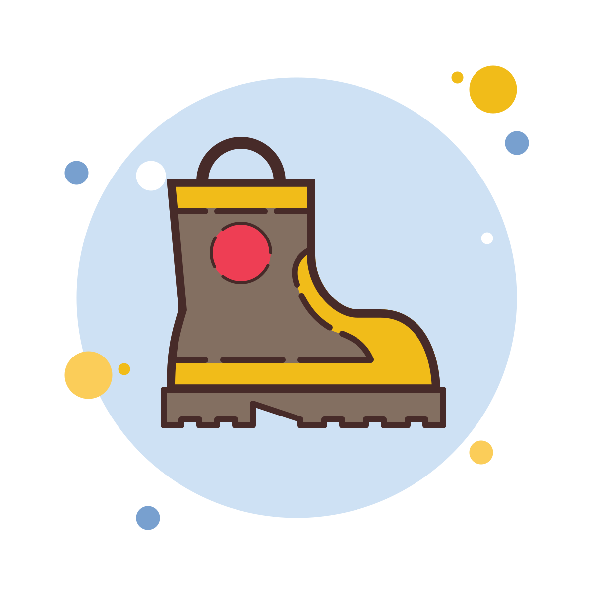 bubbles style fireman boots icon