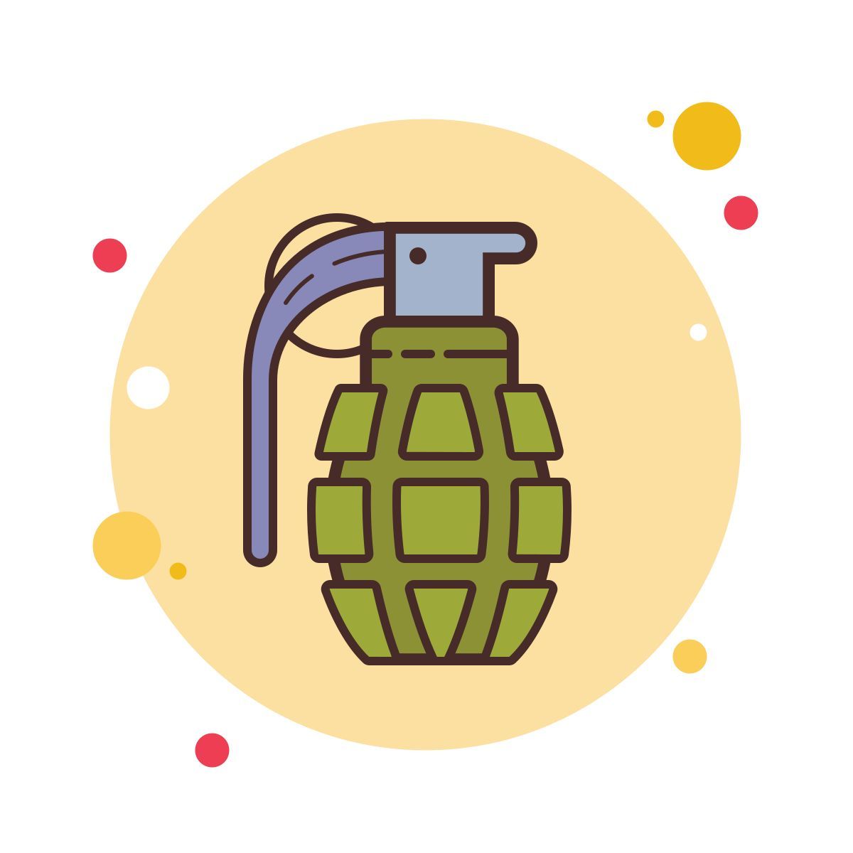 bubbles style granata icon