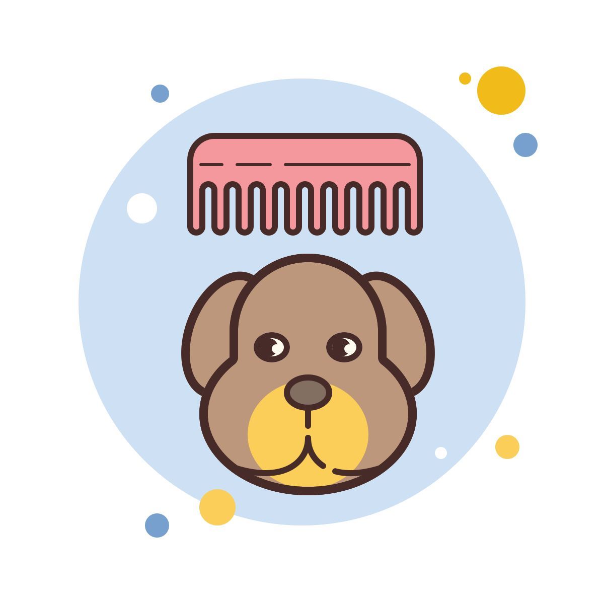 bubbles style grooming icon