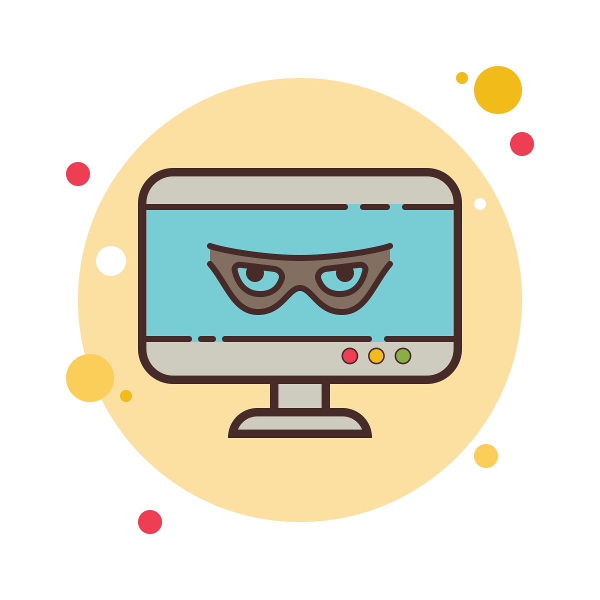 bubbles style hacking icon
