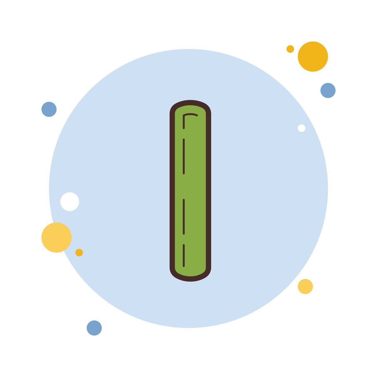 bubbles style i icon