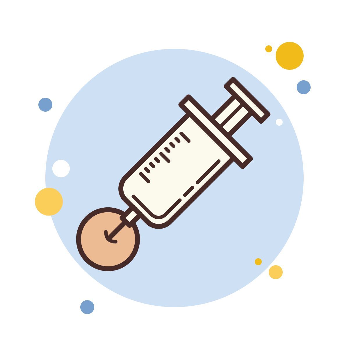bubbles style injection icon