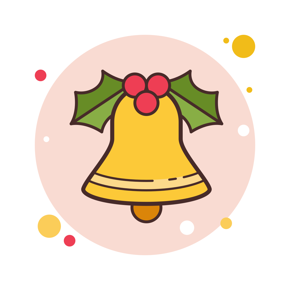 bubbles style jingle bell icon