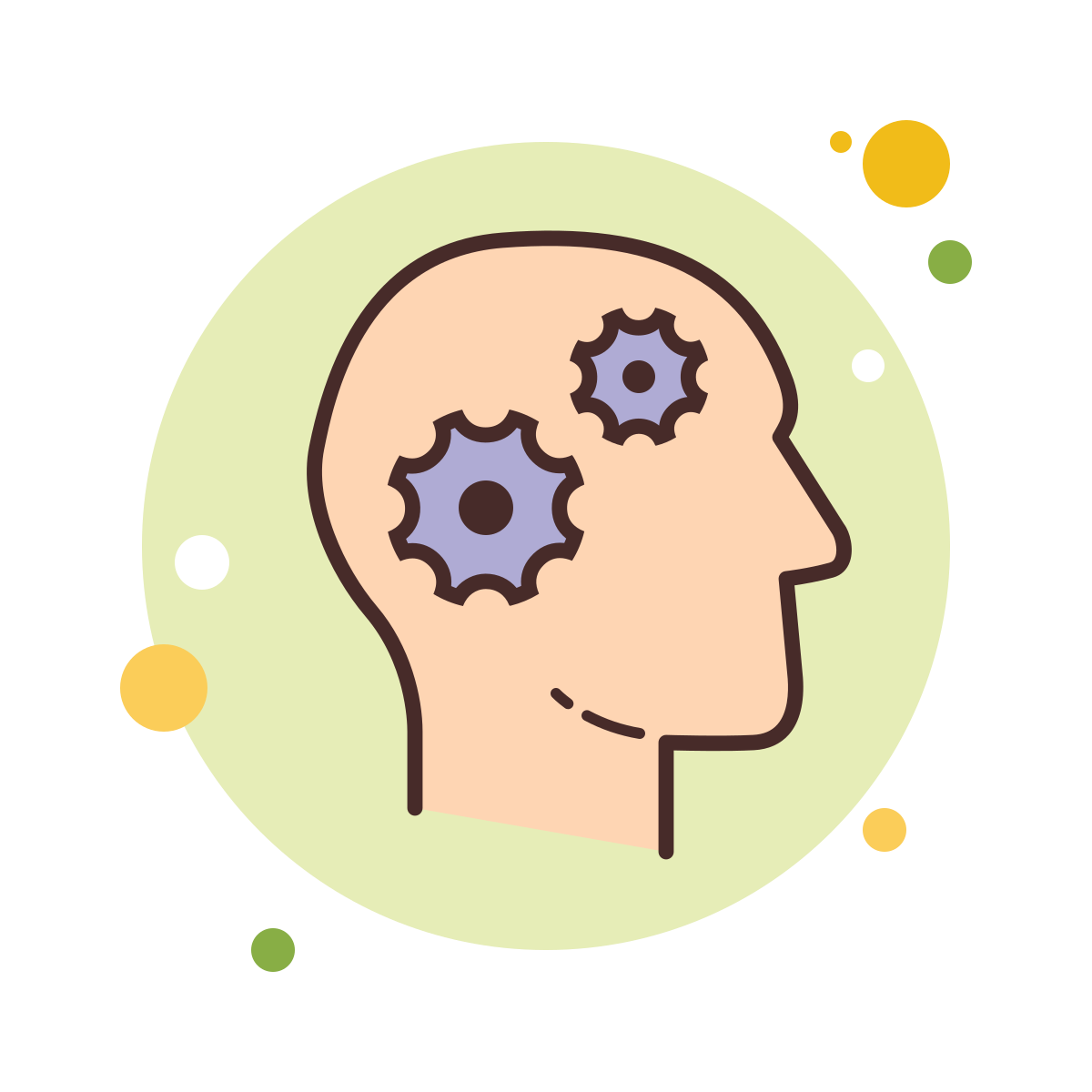 bubbles style learning icon