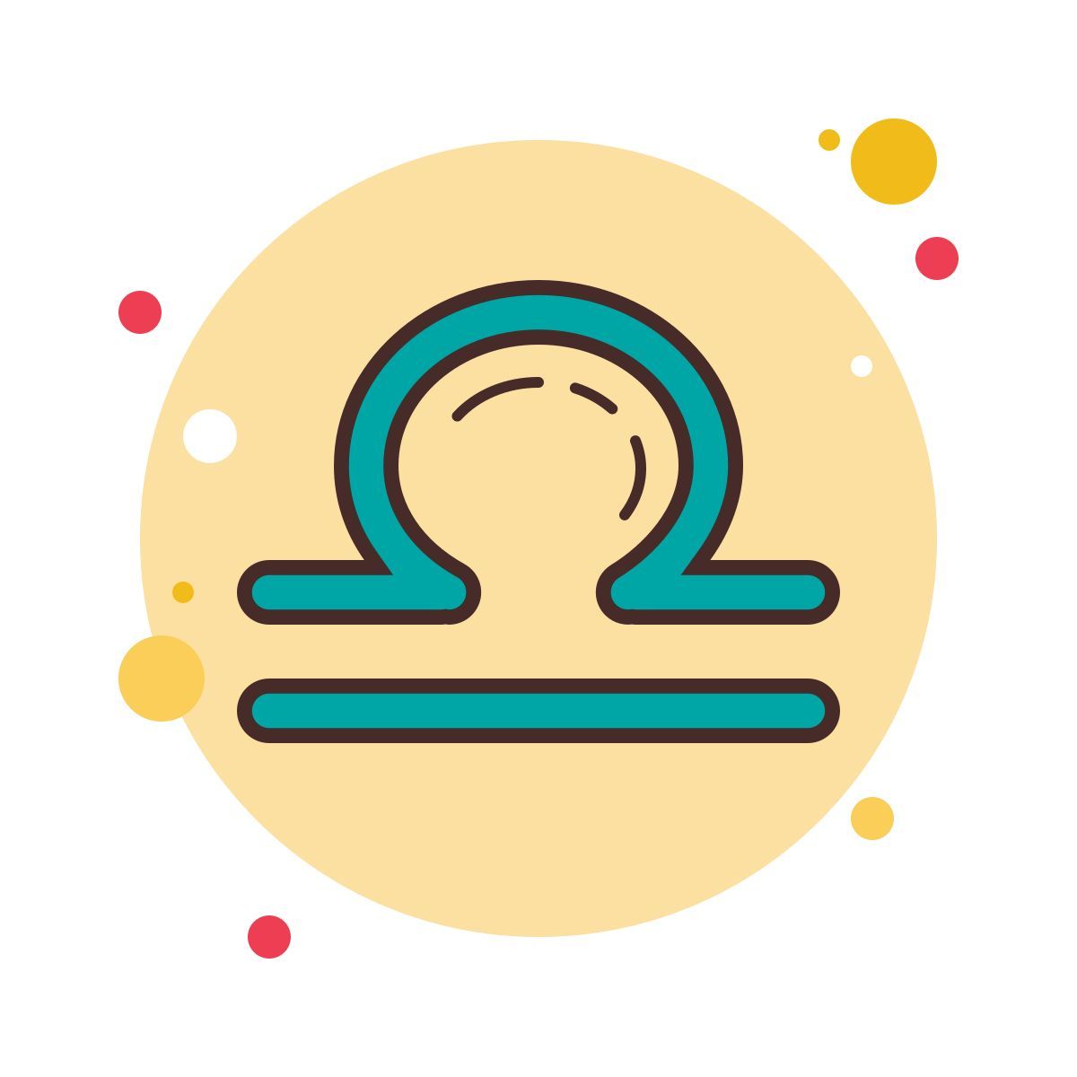 bubbles style waage icon