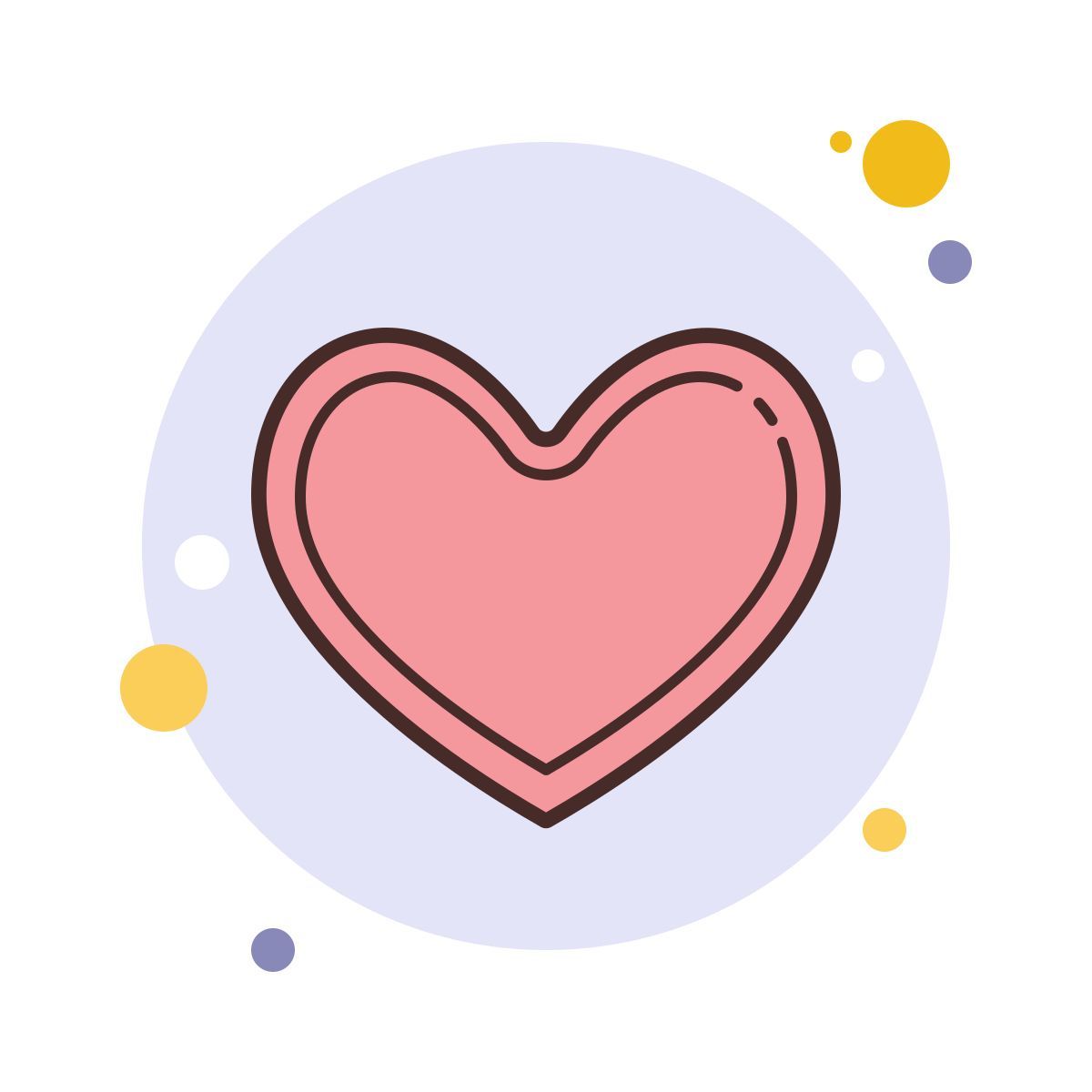 bubbles style gefällt mir icon