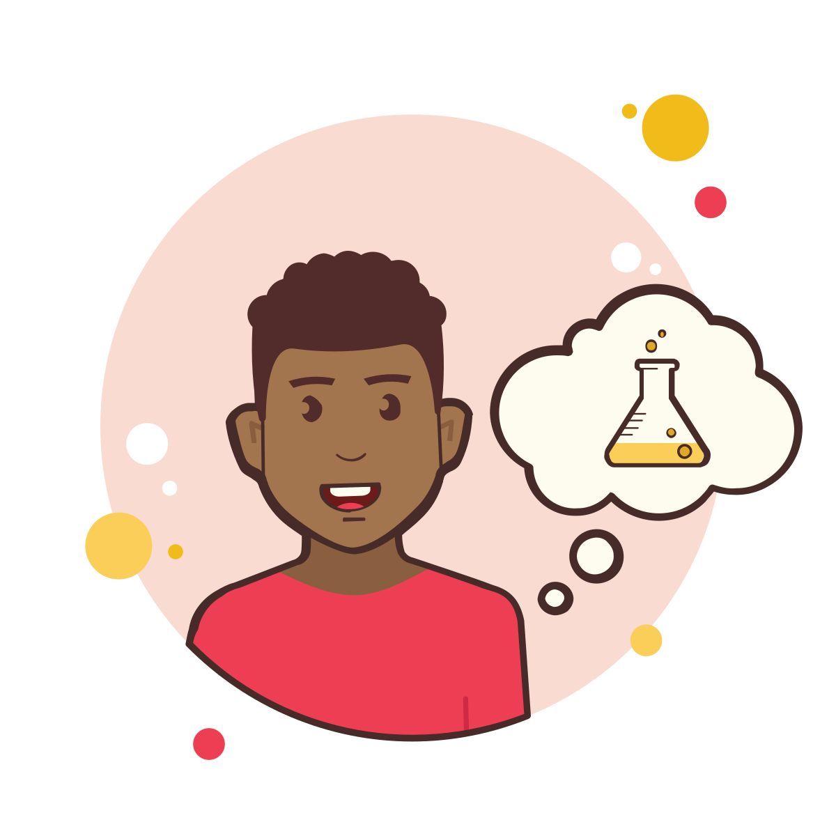 bubbles style chemiker icon