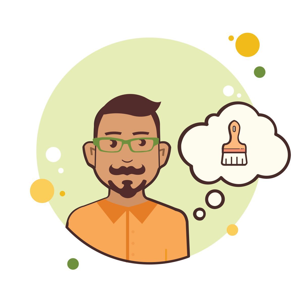 bubbles style maler icon