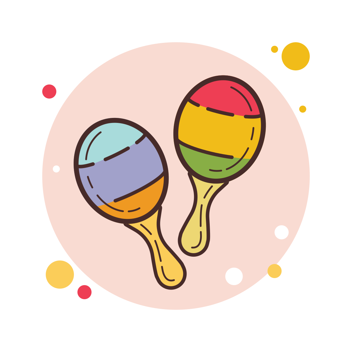 bubbles style maracas icon