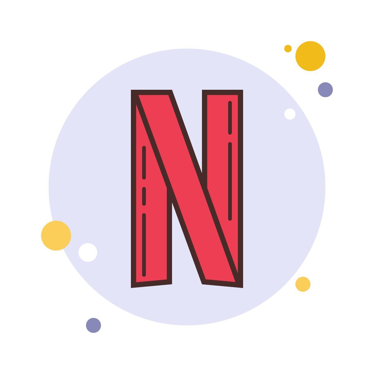 bubbles style netflix公司 icon