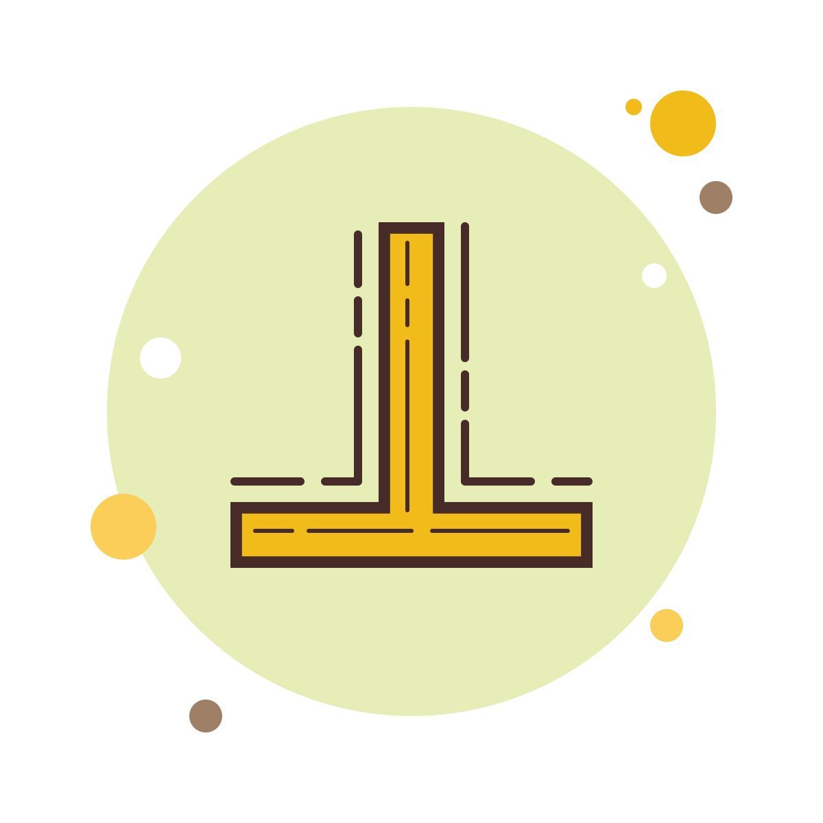 bubbles style 垂直符号 icon