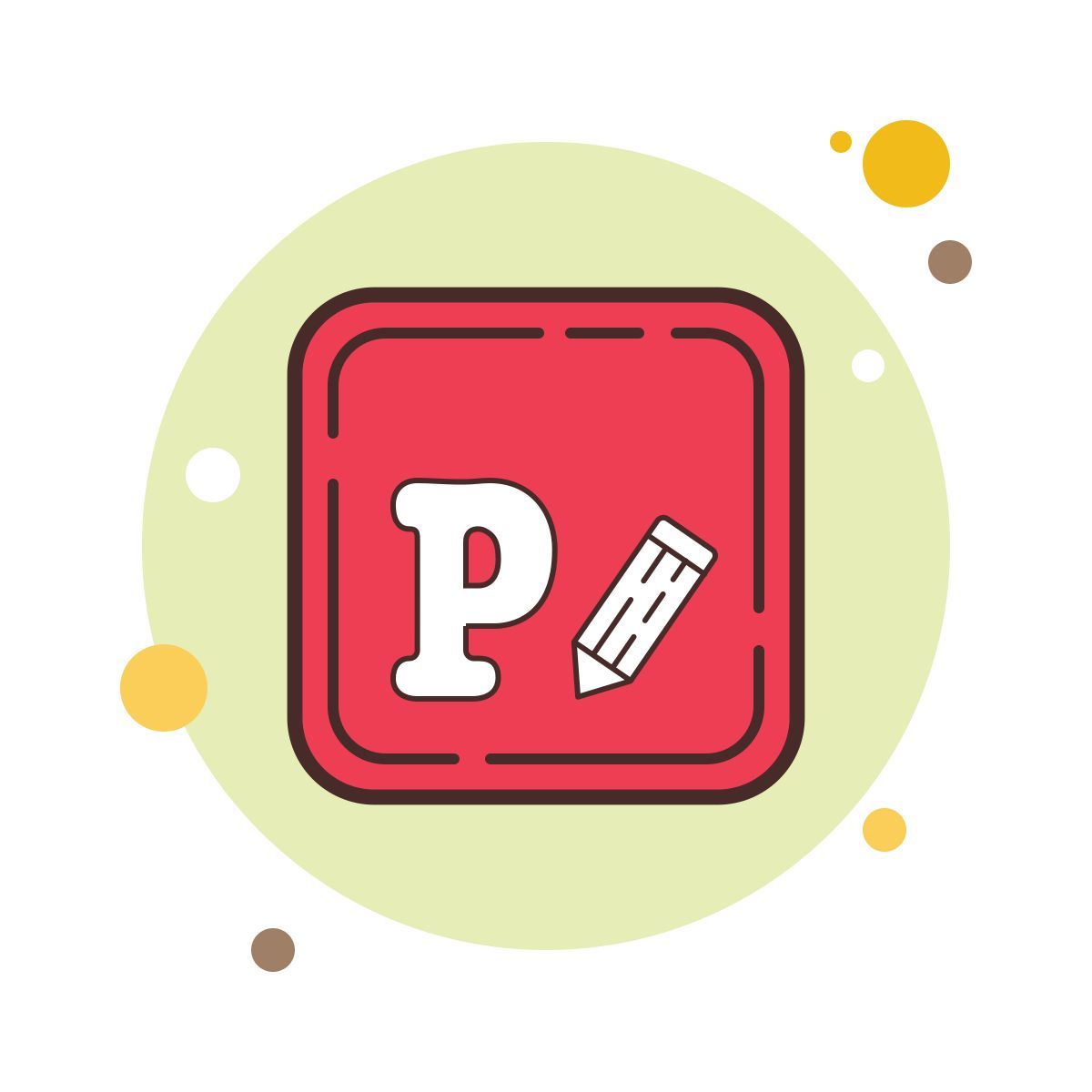 bubbles style fono app icon