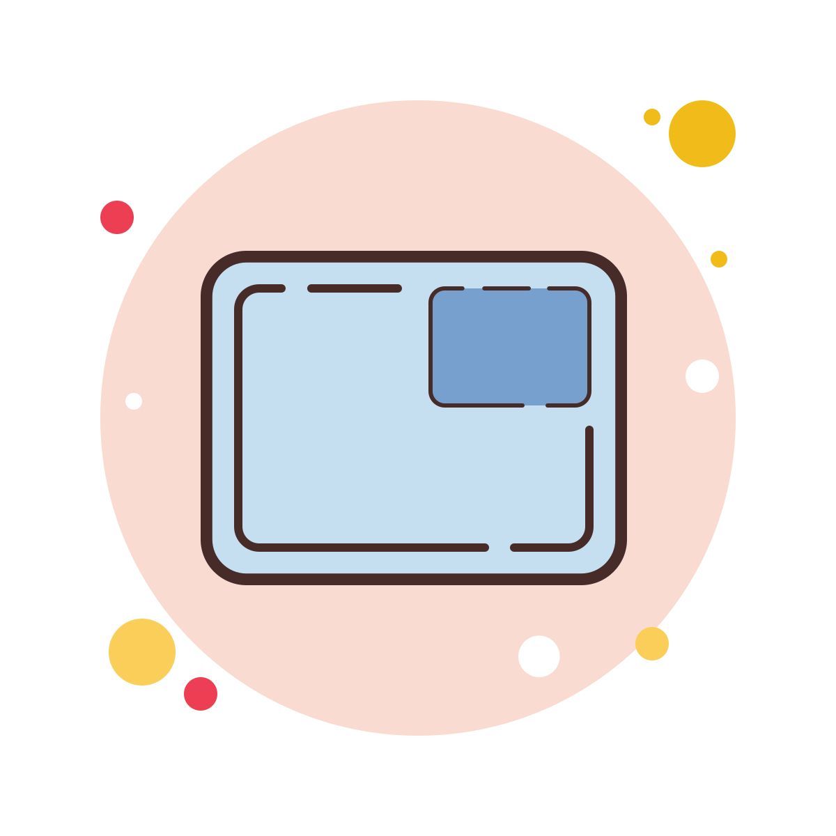 bubbles style 그림 속의 그림 icon