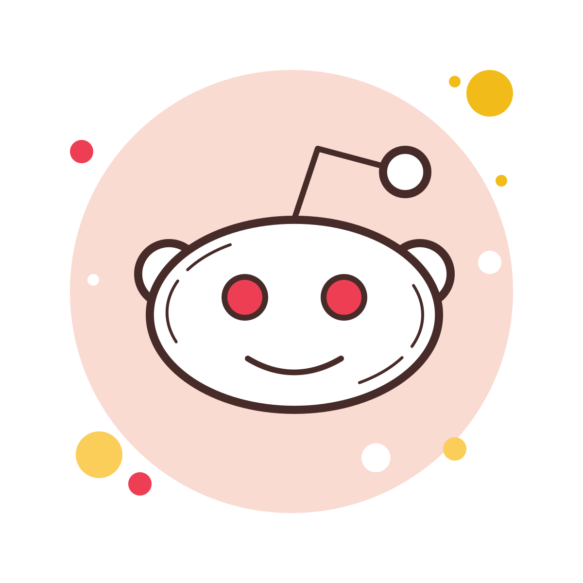 bubbles style reddit icon