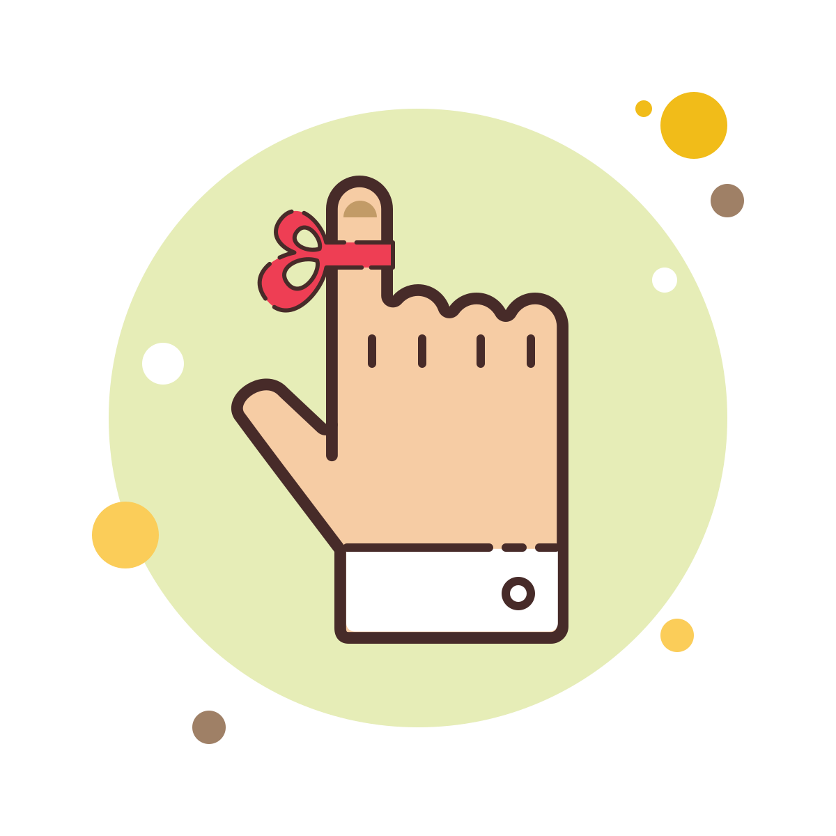 bubbles style reminder icon
