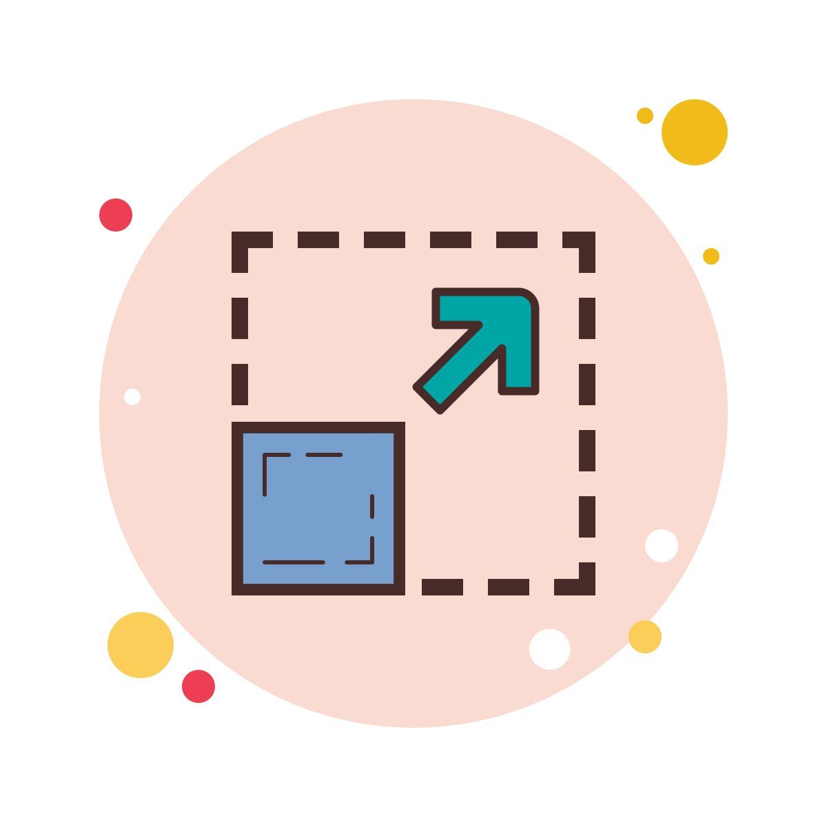 bubbles style 调整大小 icon