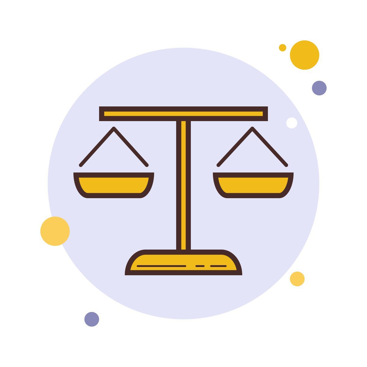 bubbles style bilancia icon