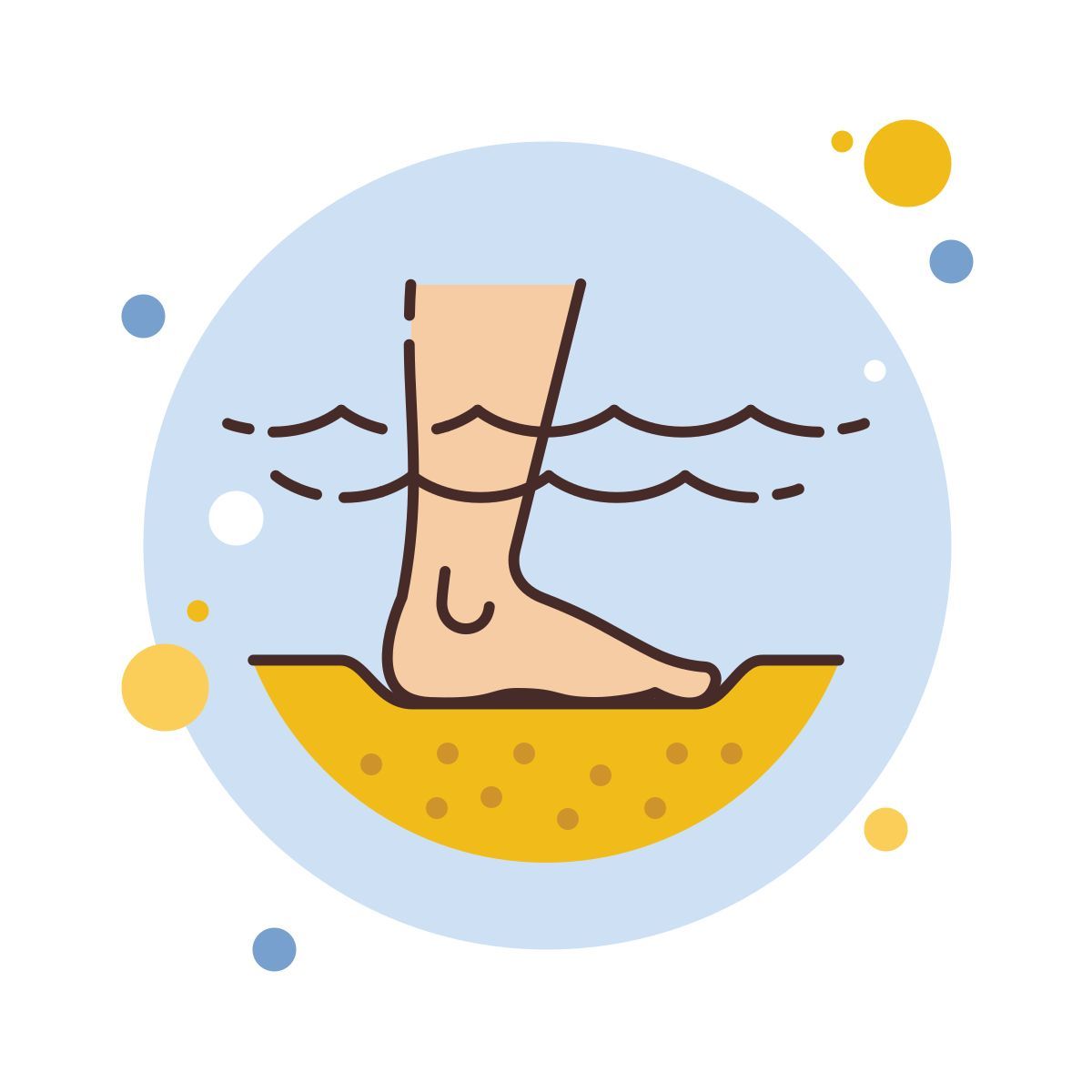 bubbles style fondo blando icon