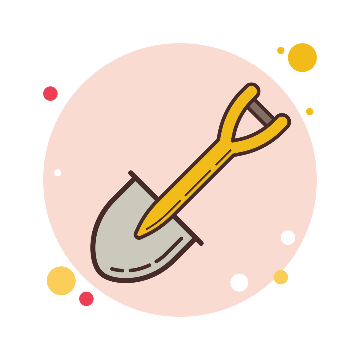 bubbles style spade icon