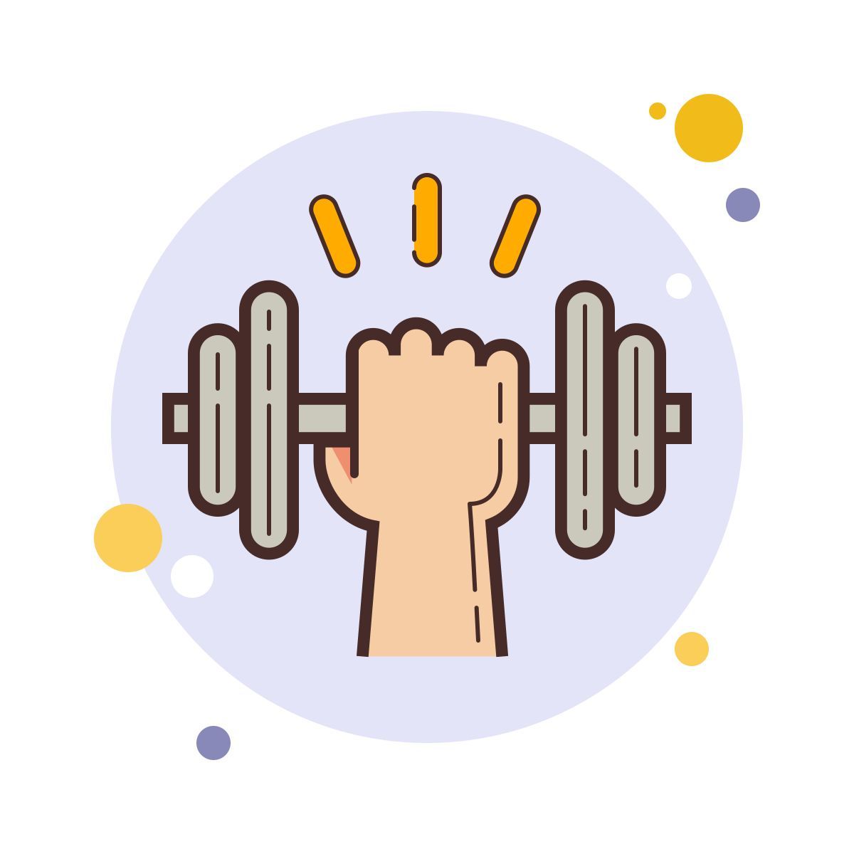 bubbles style strength icon