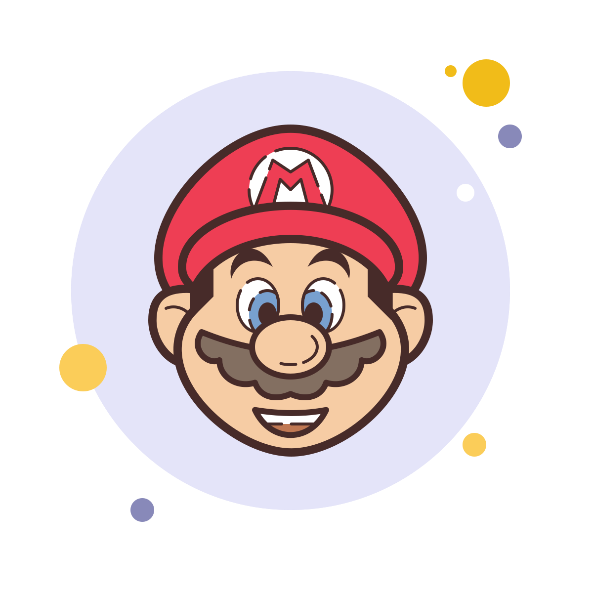 bubbles style super mario icon