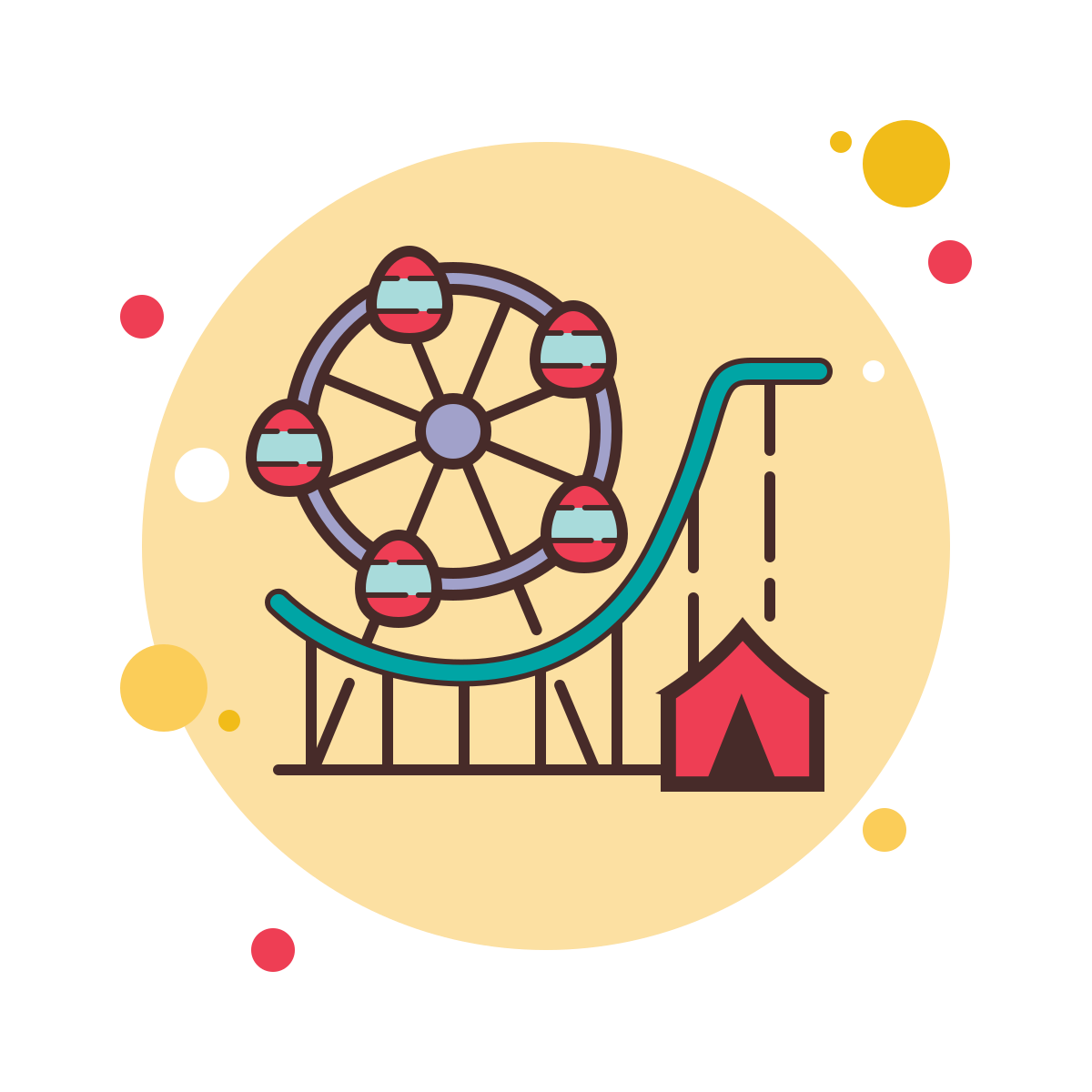 bubbles style theme park icon