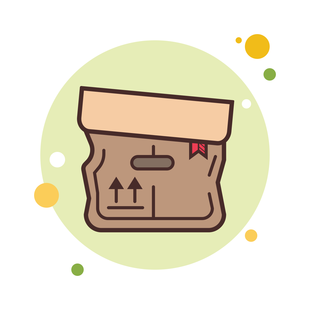 bubbles style used product icon