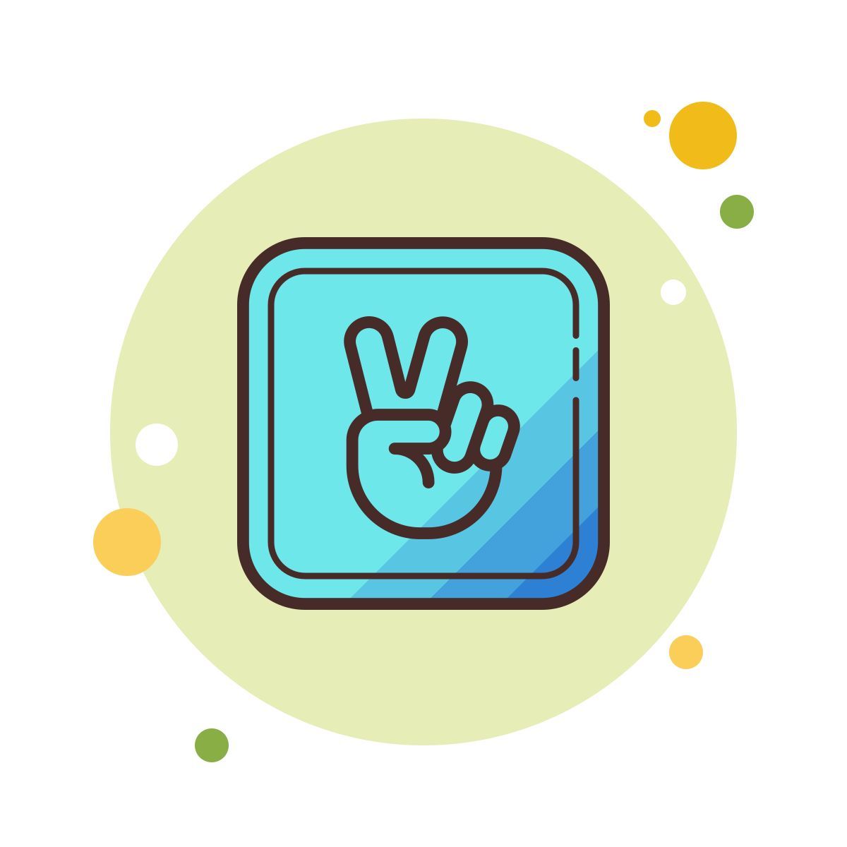 bubbles style vlive icon