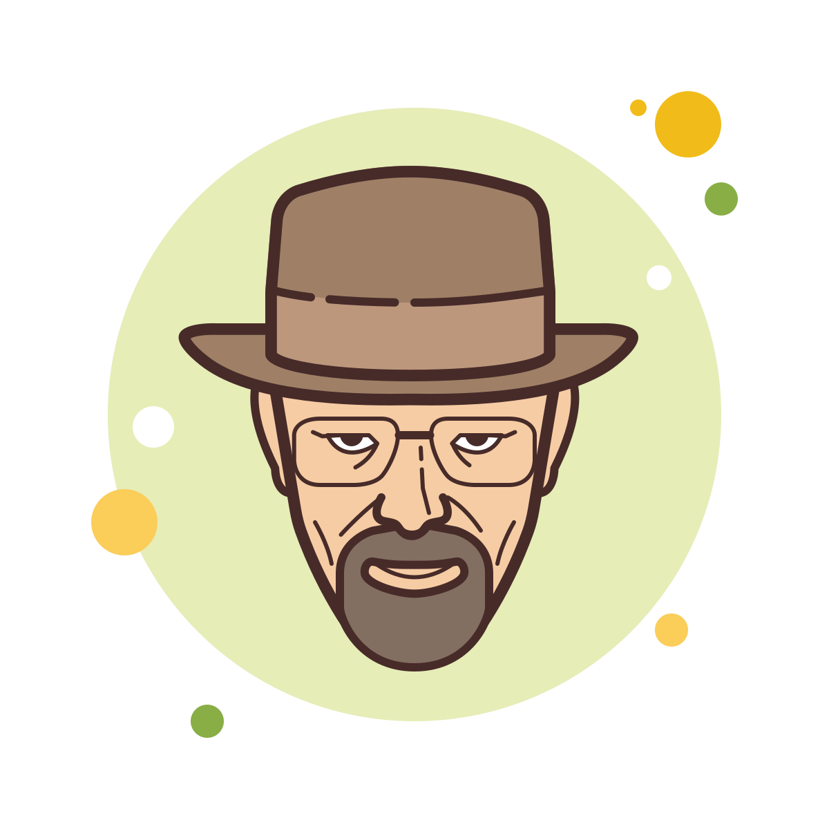 bubbles style walter white icon