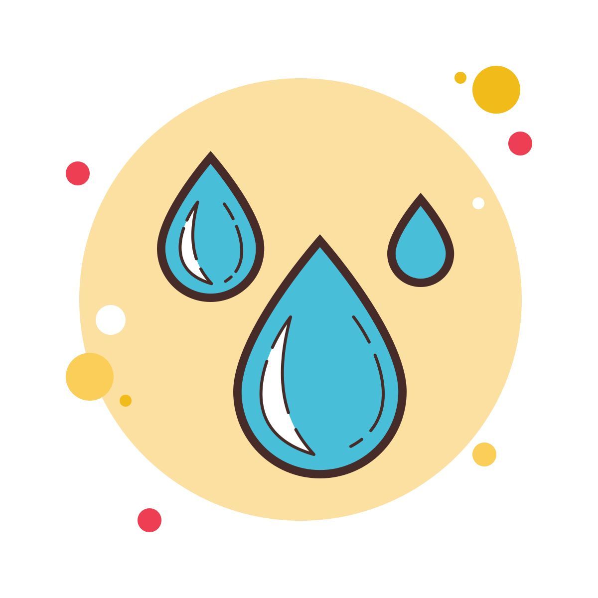 bubbles style 水滴 icon
