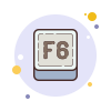 F6 Key icon