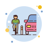 Protected Bike Lane icon