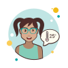 Thermometer Lady icon