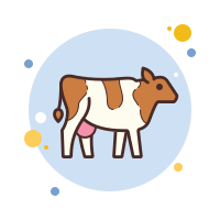 cow breed icon