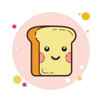 Kawaii Bread icon