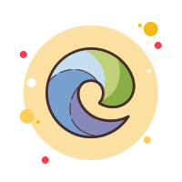 Microsoft Edge Logo Transparent Icon