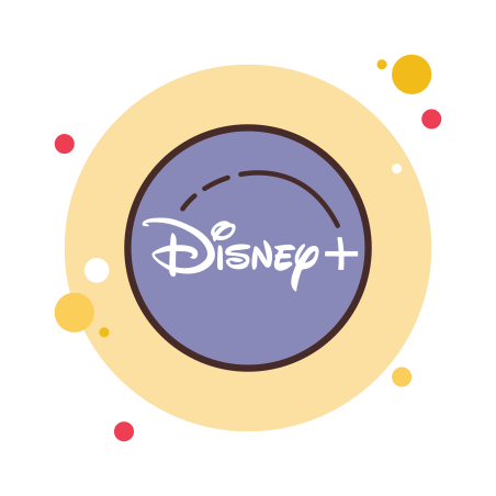 Disney Plus Icon Aesthetic Pink And White