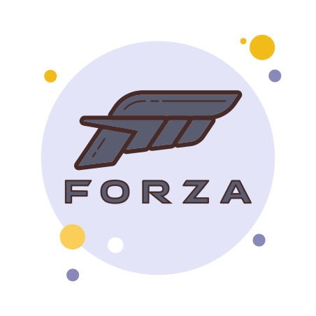 Forza Horizon 4 icon in Bubbles Style