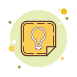 Google Keep icon in Bubbles Style