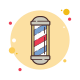 barber pole icon