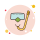 mask snorkel icon