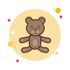teddy bear icon