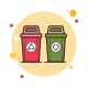 waste separation icon