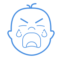 上 泣い てる 絵文字 無料イラスト画像